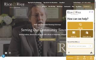 Rice & Rice website