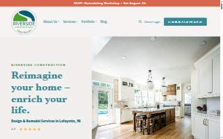 Riverside Construction, LLC website