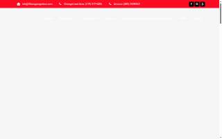 Illiana Garage Door Services of Lake Station website