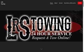 LRS Towing website