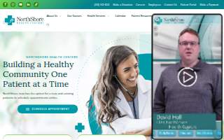 North Shore Health Center and Pharmacy website
