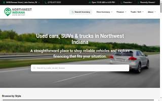 Northwest Indiana Auto Outlet website