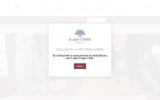 Shady Creek Winery of Lake Station website