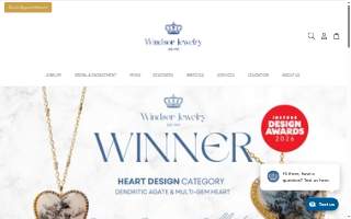 Windsor Jewelry of Lawrence website