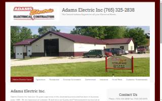 Adams Electric, Inc. website