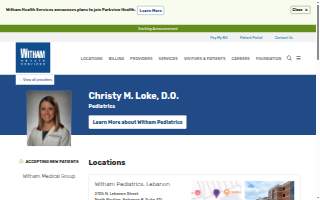 Christy M. Loke, D.O. website