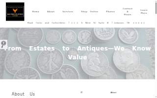 Hauk Coins and Collectibles website