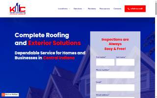 Kavlan Contracting website
