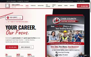 Cass County Staffing Solutions, LLC website