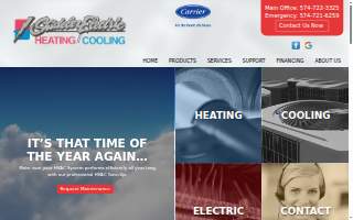 Shideler Electric, Heating and Cooling / Shop website