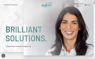 Clifty Family Dental website
