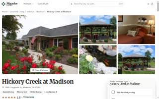 Hickory Creek at Madison website