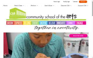 Community School of the Arts website