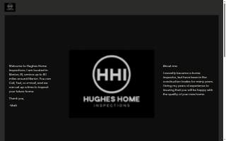 Hughes Home Inspections website