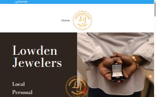 Lowden Jewelers website