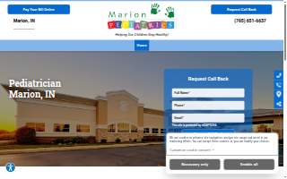 Marion Pediatrics website