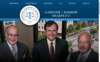 Gardner, Barrow & Sharpe P.C. website