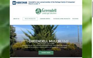 Greendell Landscape Solutions website