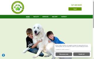 Loving Hearts Pet Resort website