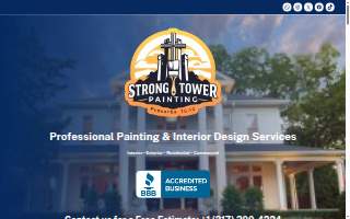 Strong Tower Painting website