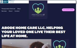 Abode Home Care, LLC website