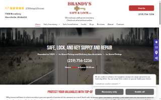 Brandy's Safe And Lock Inc website