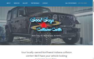 Good Guys Collision website