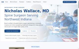Nicholas Wallace, MD website