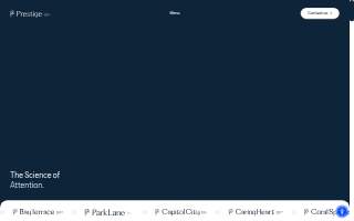 Prestige Employment Services website