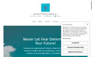 Survive & Thrive Counseling, Inc. of Hobart website