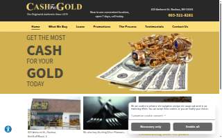 Cash Indiana website