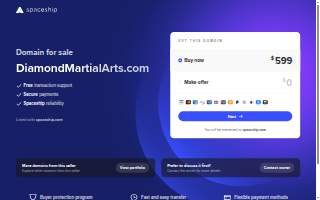 Diamond Martial Arts & Fitness - LLC website