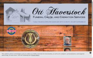 Ott/Haverstock Funeral Chapel and Cremation Services website