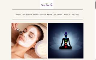 Velvet Skin Spa website