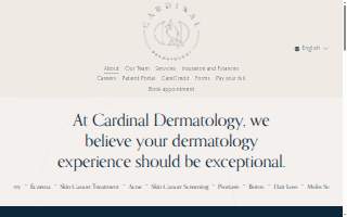 Cardinal Dermatology website