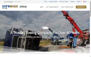 City Wide Towing of Mishawaka website