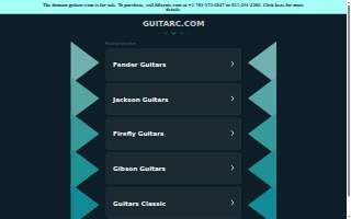Guitar Center website