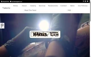 Marvel Tattoo & Piercing of Mishawaka website