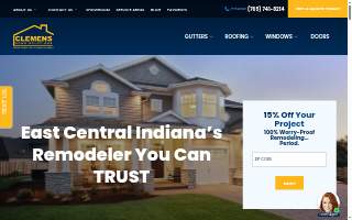 Clemens Home Solutions website