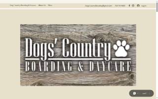 Dogs’ Country Boarding & Daycare website