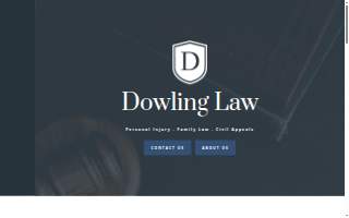 Dowling Law Office website