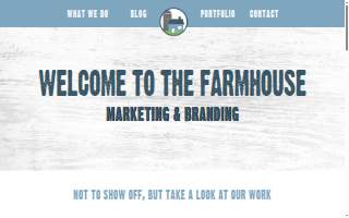 Farmhouse Creative website
