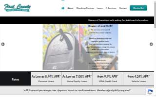 First County Federal CU website