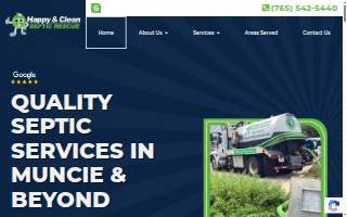 Happy & Clean Septic Rescue website