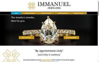 Immanuel Jewelers website