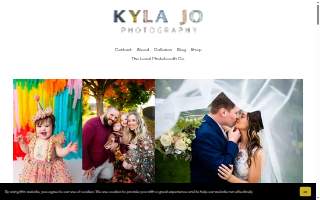 Kyla Jo Photography website