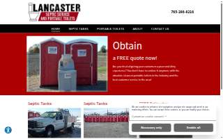 Lancaster Septic Service And Portable Toilets website