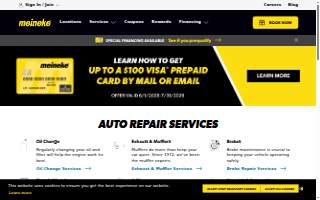 Meineke Car Care Center of Muncie website