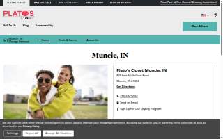Plato's Closet- Muncie website