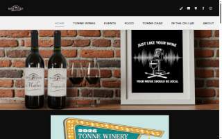 Tonne Winery website